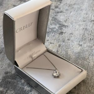 Crislu Royal Cut Pendant